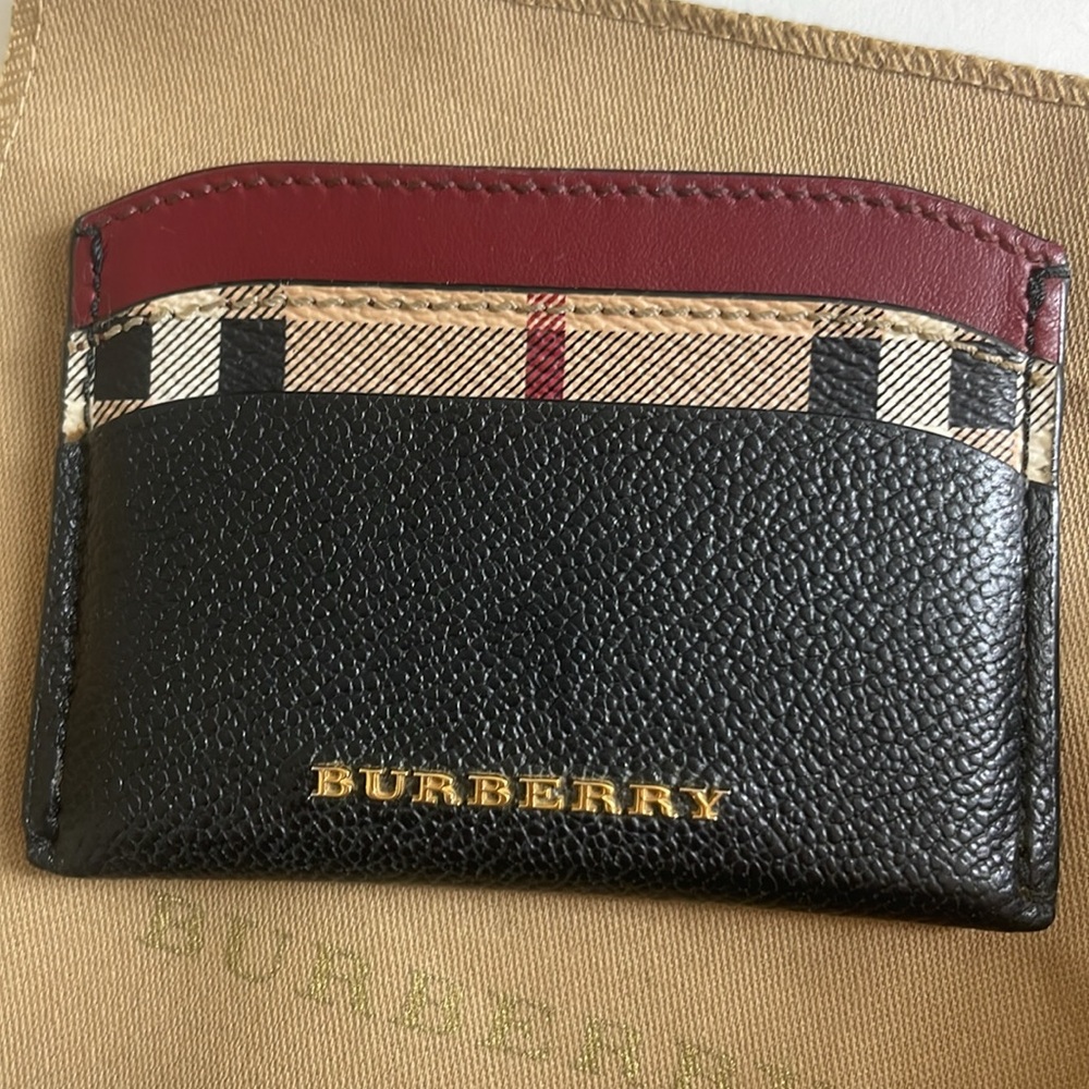BURBERRY card holder Authentic
